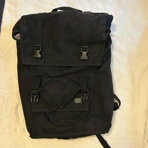 Black backpack